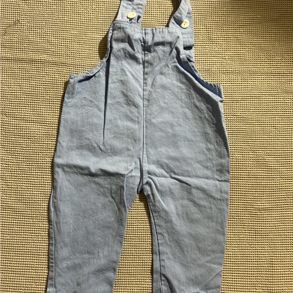 Light blue rainbow overalls 12 months - Picture 6 of 9